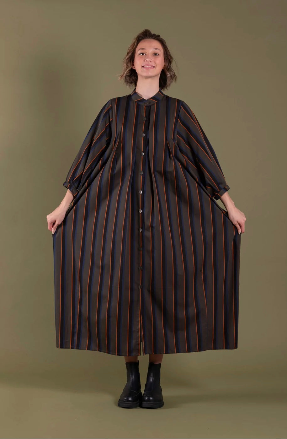 Desire Dress - Casie Stripe