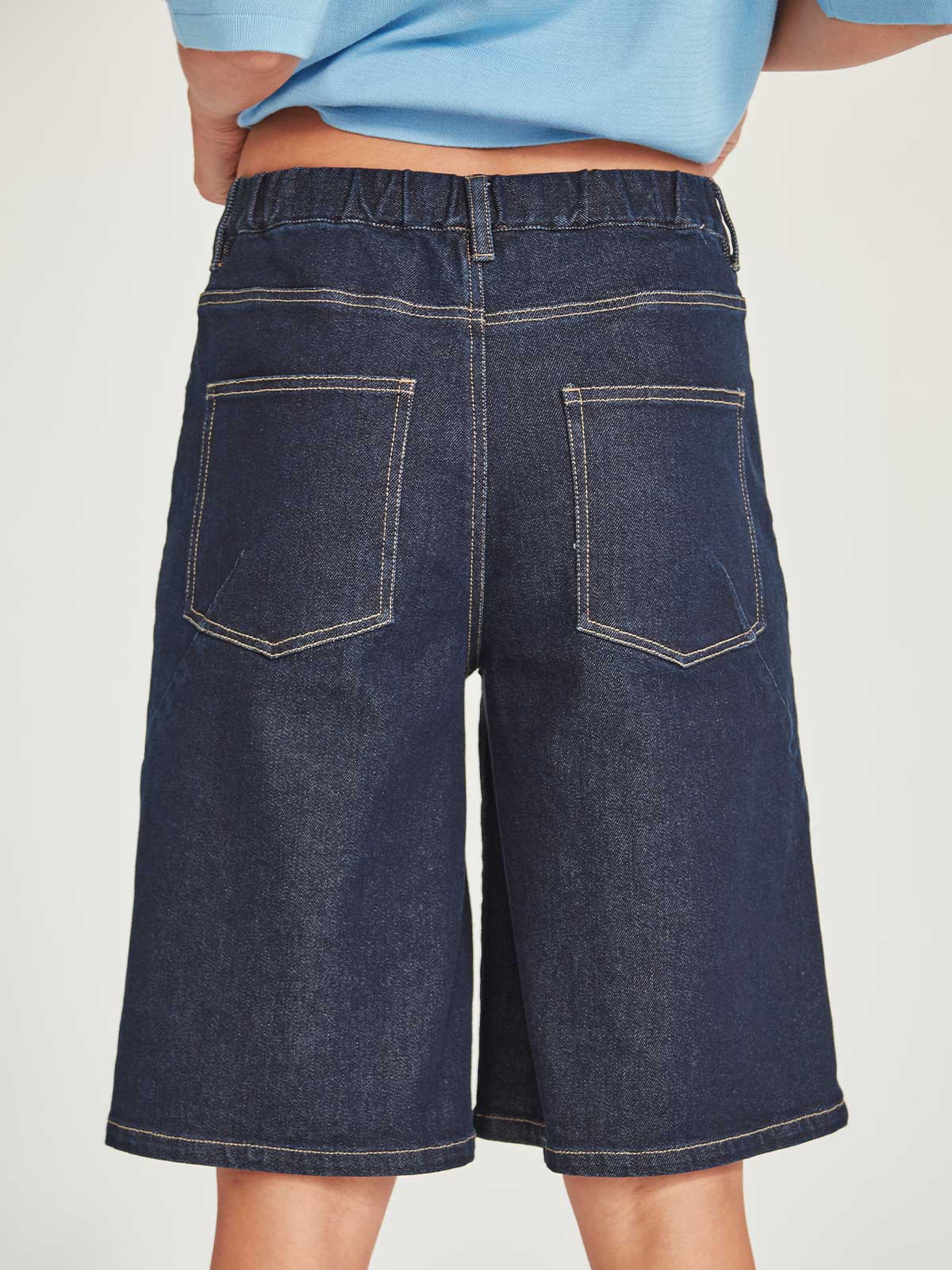Bethany Denim Short - Dark Wash