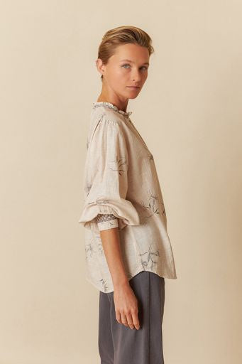 Ada Blouse - Beige
