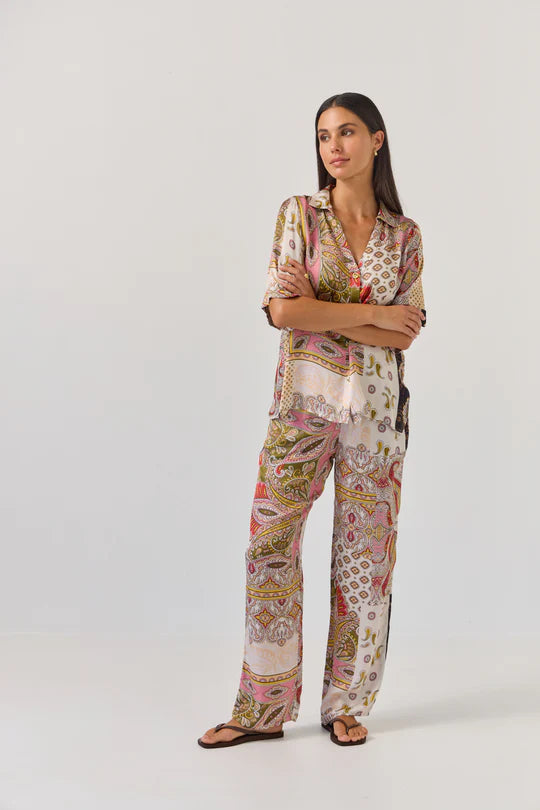 Coast Pant - Sunset Paisley