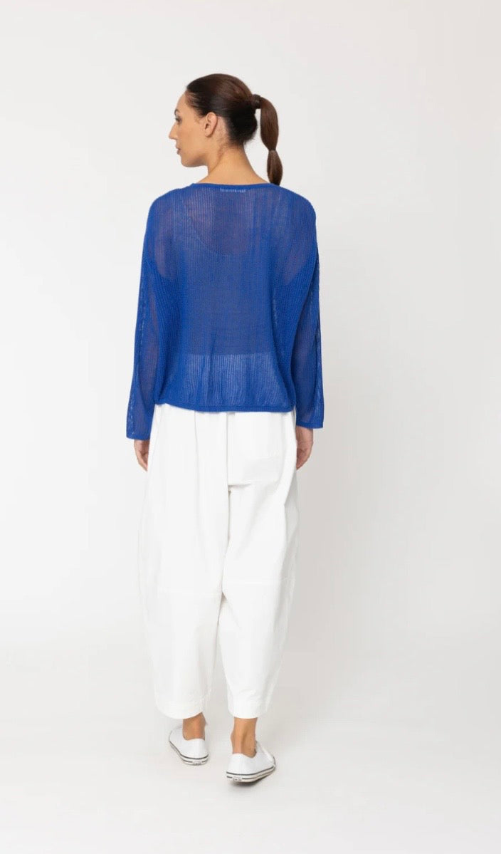 Capri Top - Cobalt