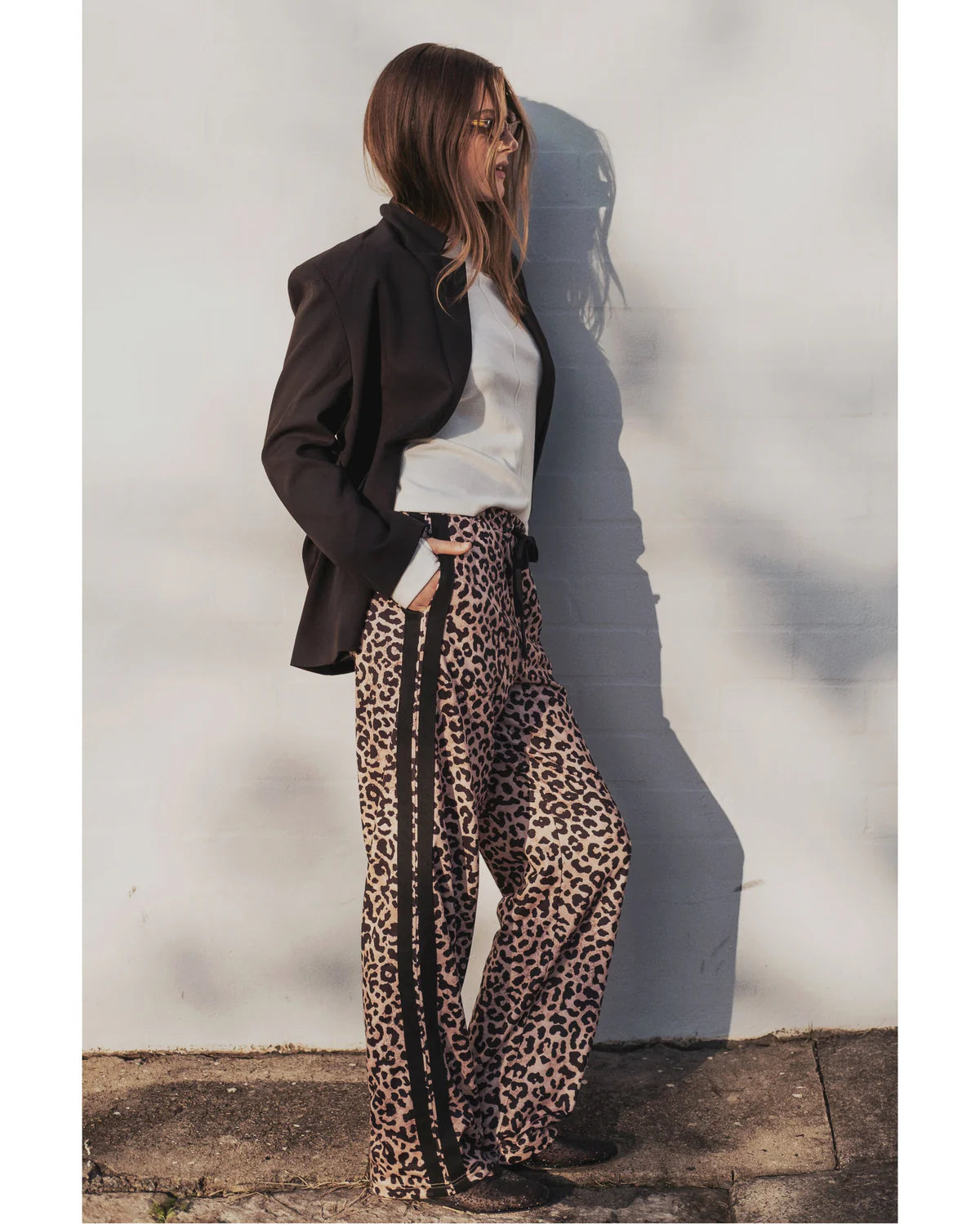 Adeline Pants - Leopard