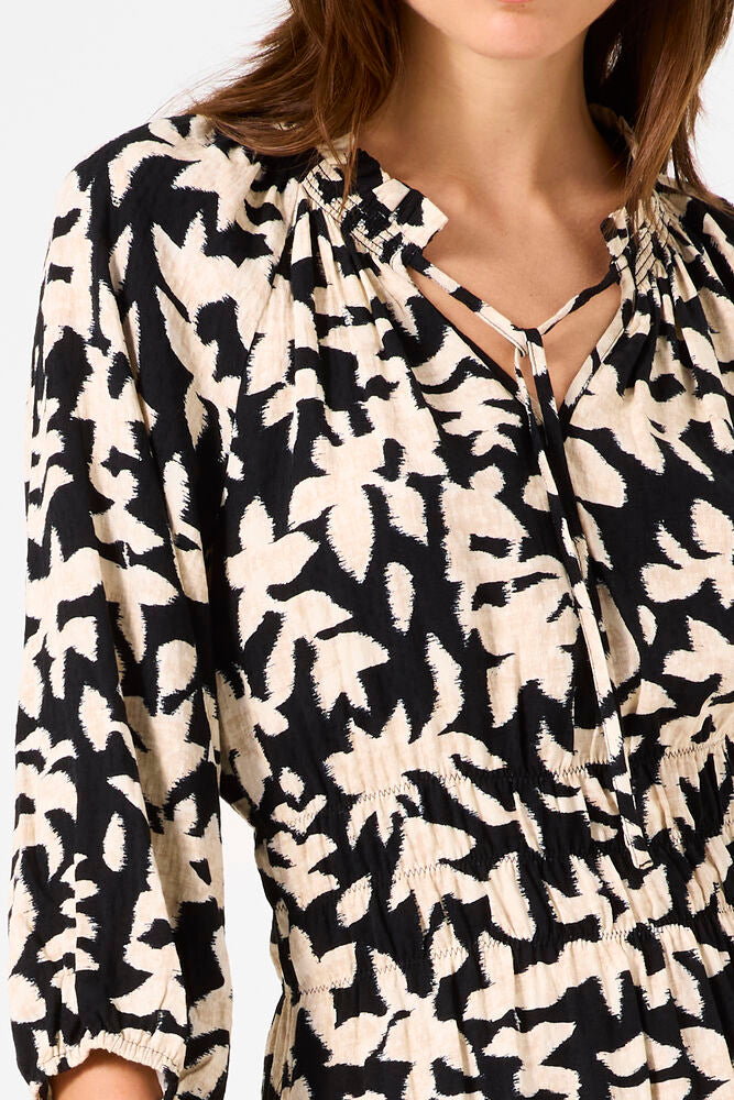 Tie Neck Dress