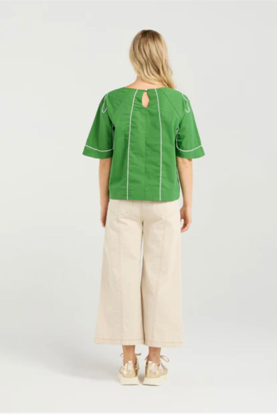 Mila Top - Lawn