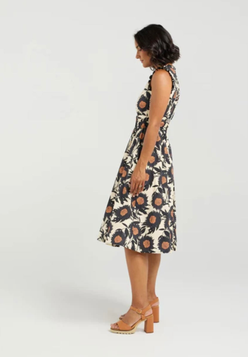 Jackie Dress - Clementine Bloom