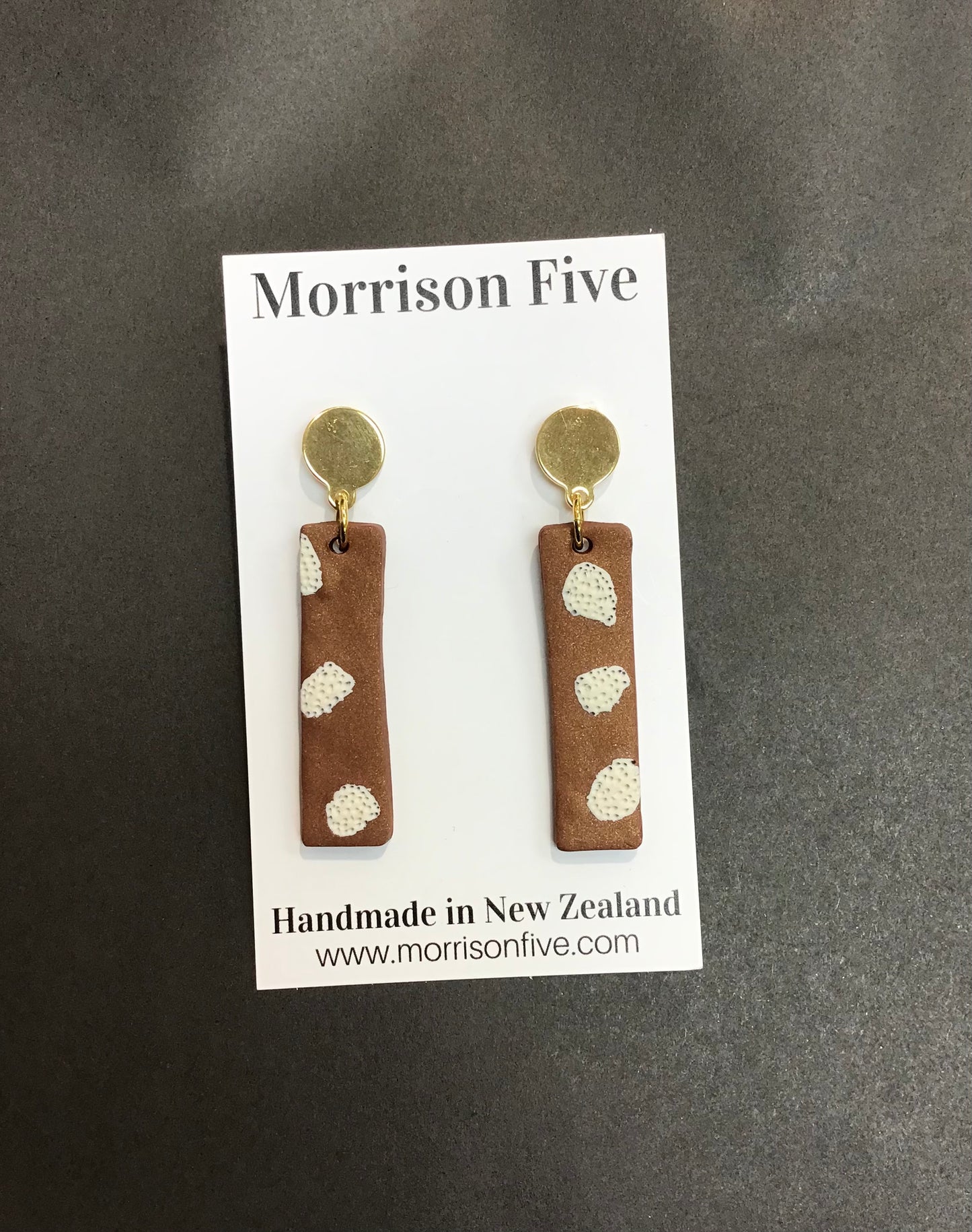 Rust Spot Dangle