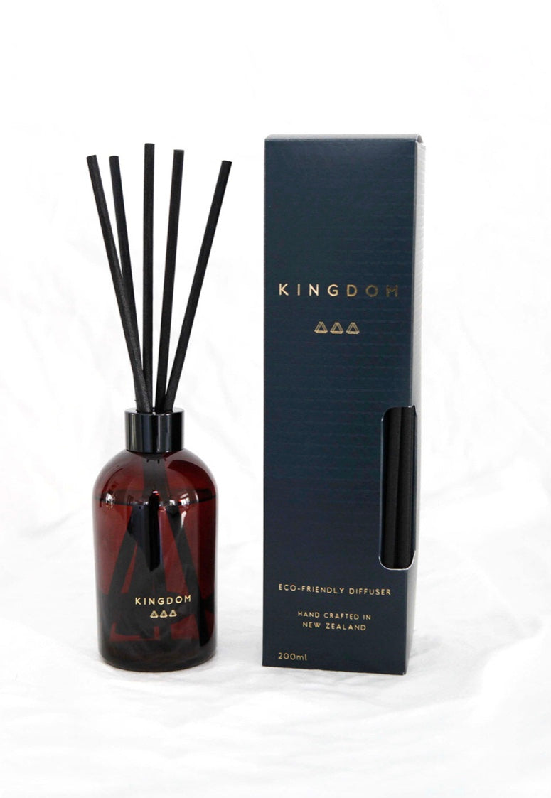 Kingdom Silk Fibre Diffuser - Vetiver & Ivy