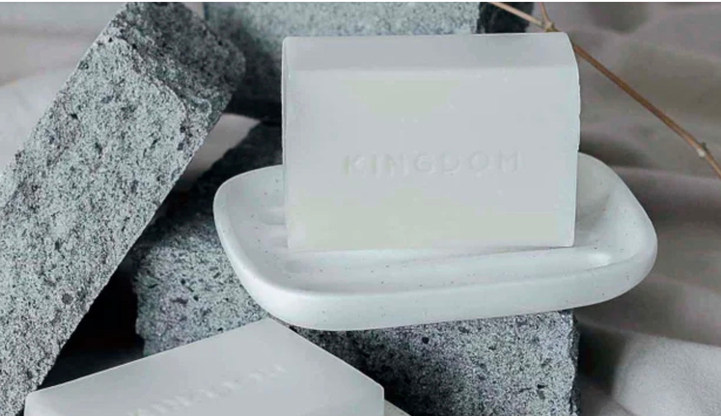 TRIPLE MILLED BAR & DISH DUO - LYCHEE & BLACK ORCHID