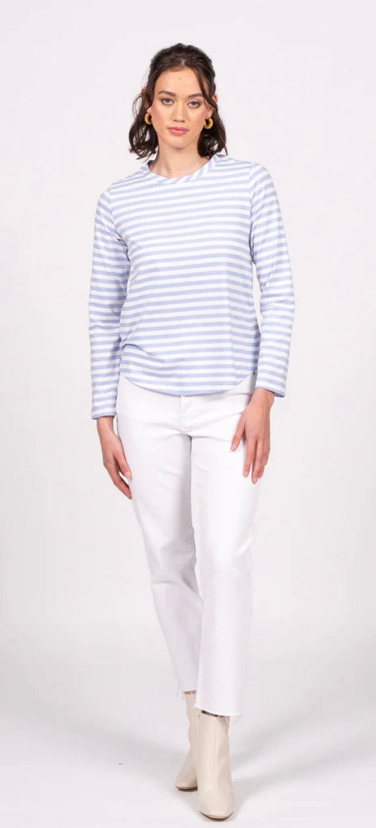 Emilia Top - Periwinkle Blue