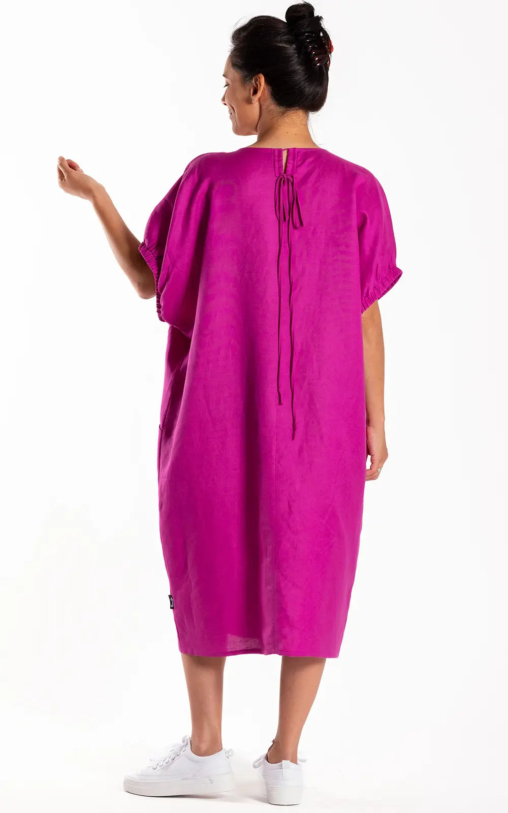 Sofia Dress - Cerise