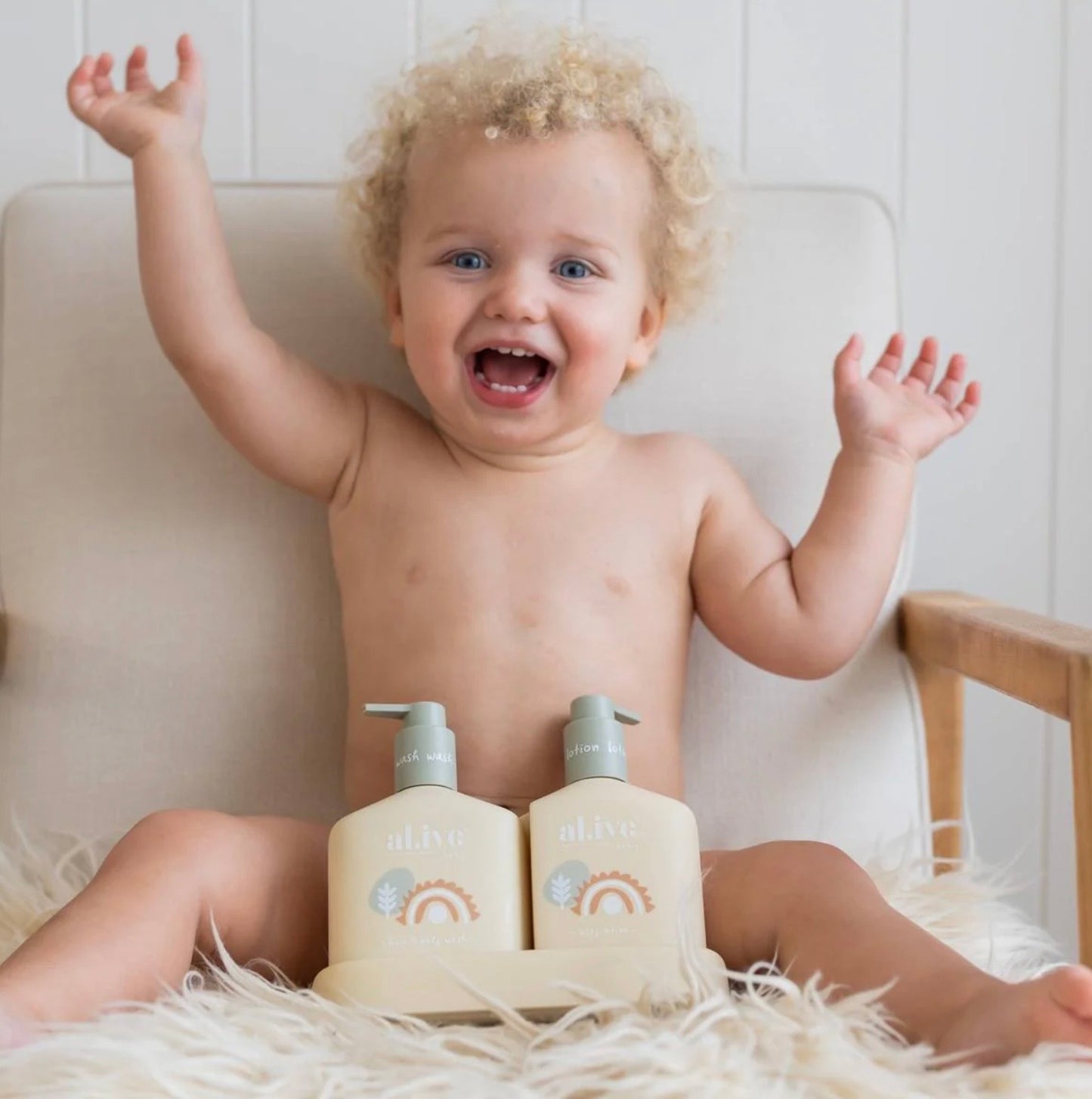 al.ive Baby Hair & Body Duo - Gentle Pear