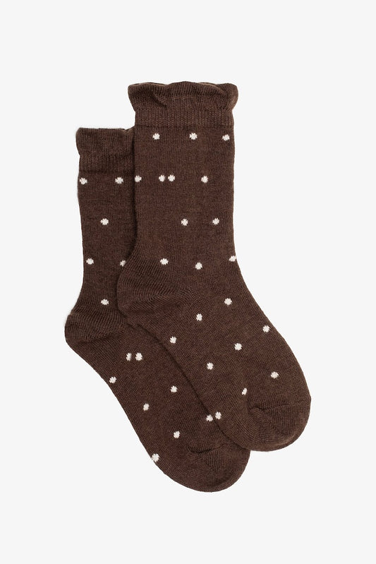 Cocoa Spot Sock