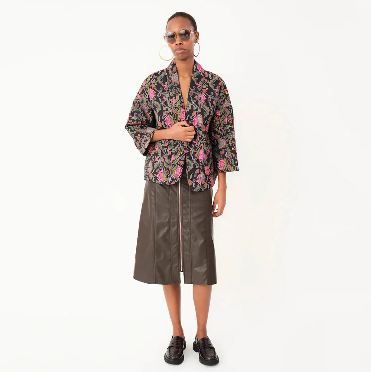 Barbra Jacket - Flower Print