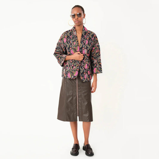 Barbra Jacket - Flower Print