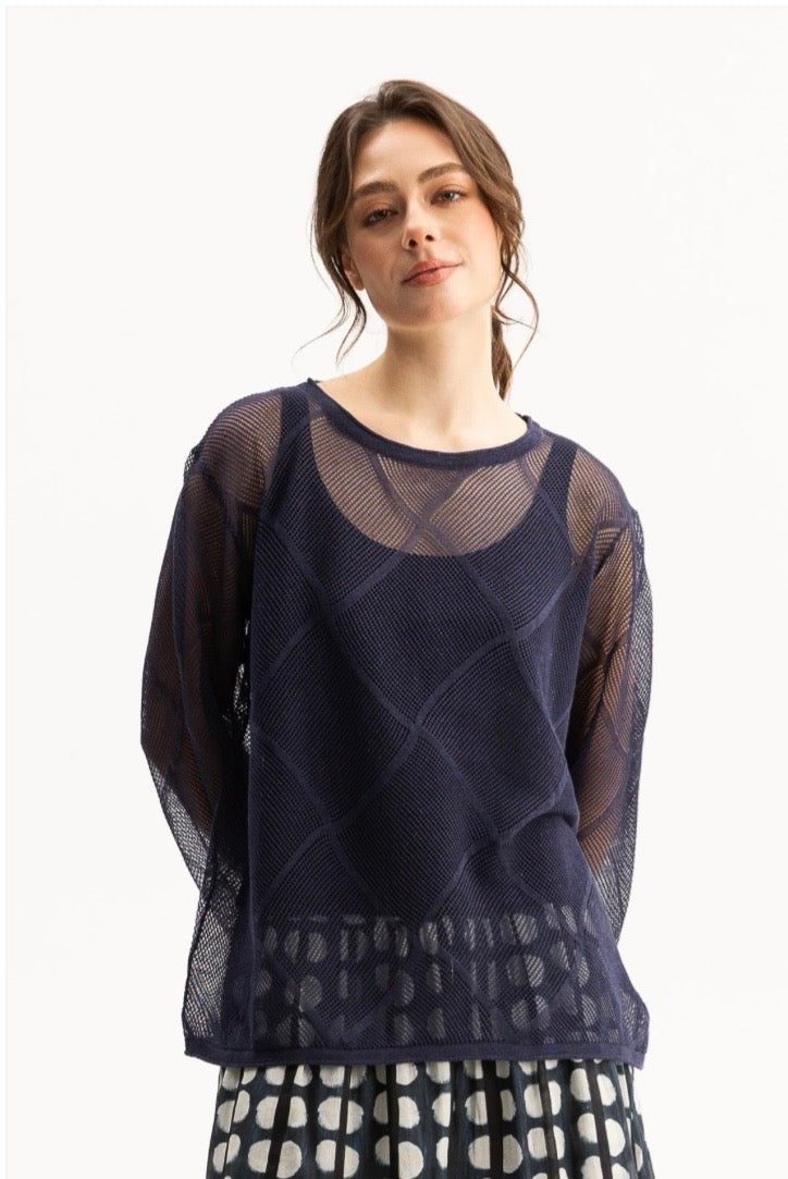 Bronx Top - Navy