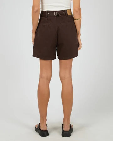 Stevie Denim Short - Brown