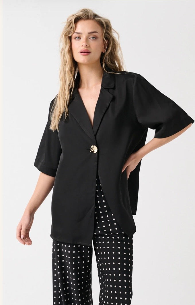 Sable Shirt - Black/Gold