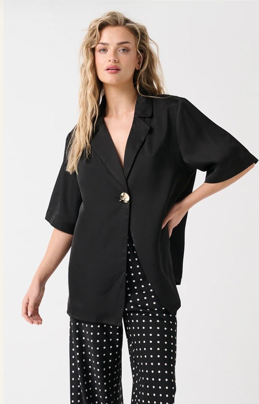 Sable Shirt - Black/Gold