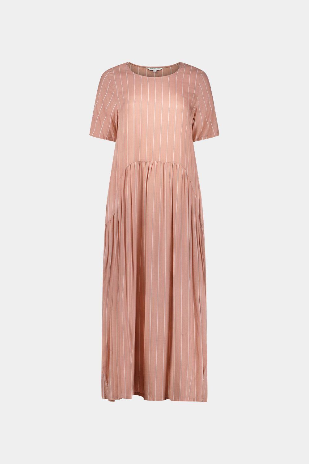 Monaco Dress - Nude Stripe