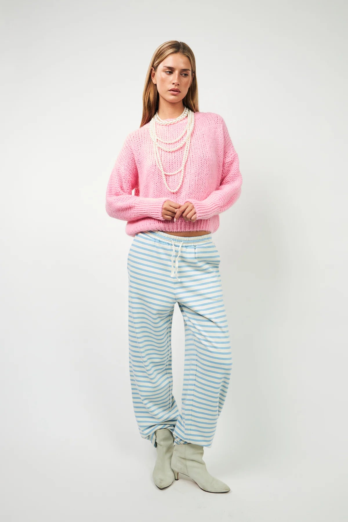 Isoldel Knit Jumper - Light Pink