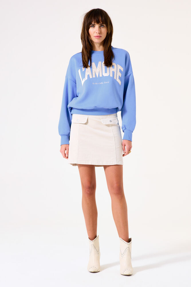 L’AMORE Sweatshirt - Provence Blue