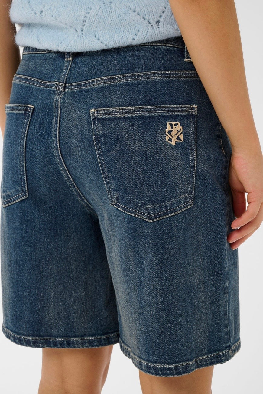 Polina Jean Shorts - Med Blue