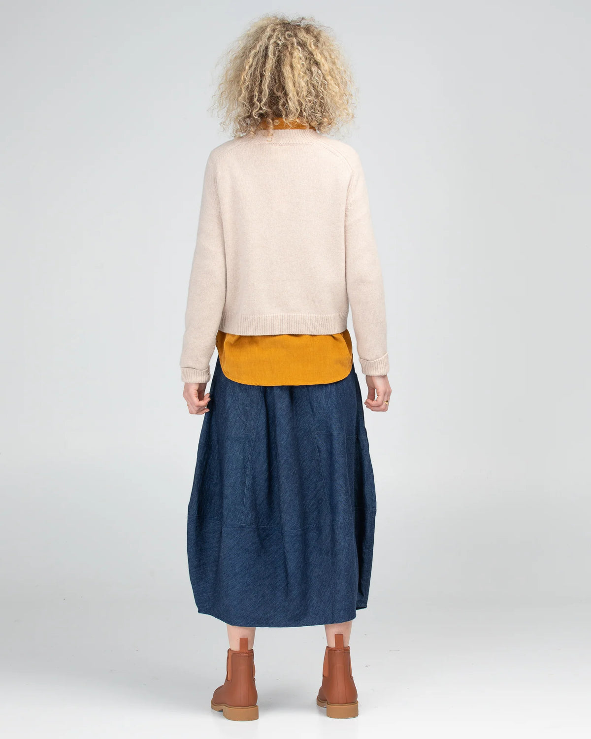 Guru Skirt - Dark Denim