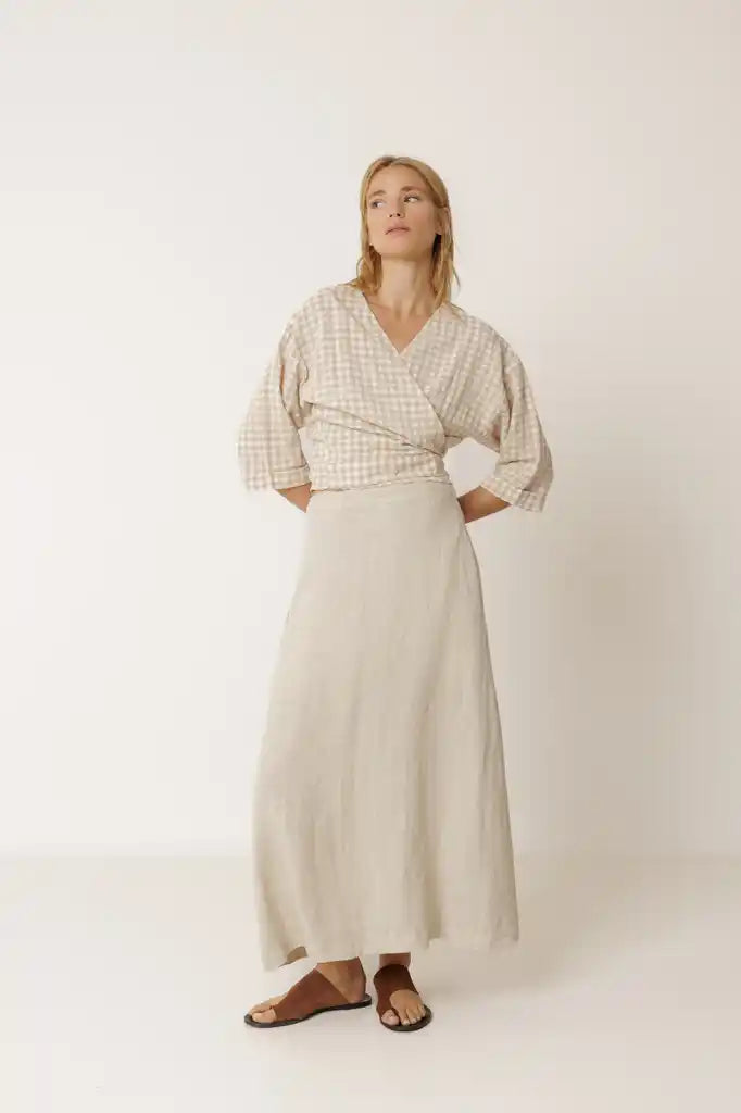 High Waisted Maxi Skirt - Piedra