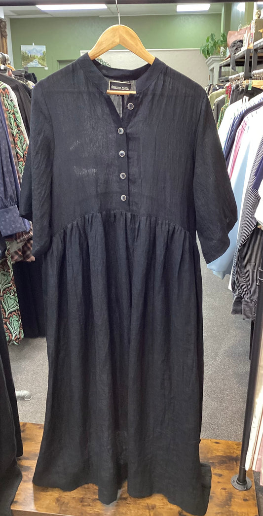 Brylee Dress - Black Flax