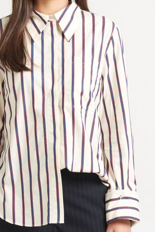 Reed Shirt - Denim Stripe