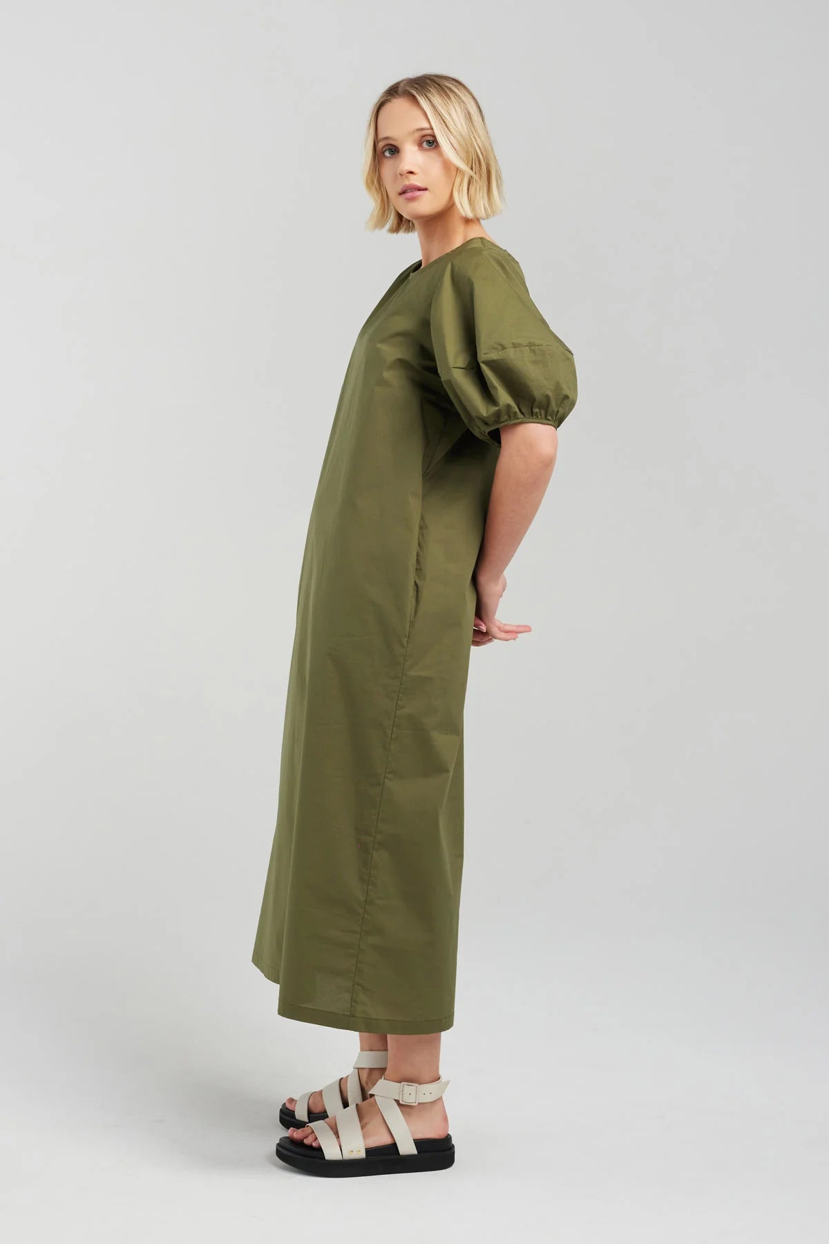 Ada Dress - Khaki