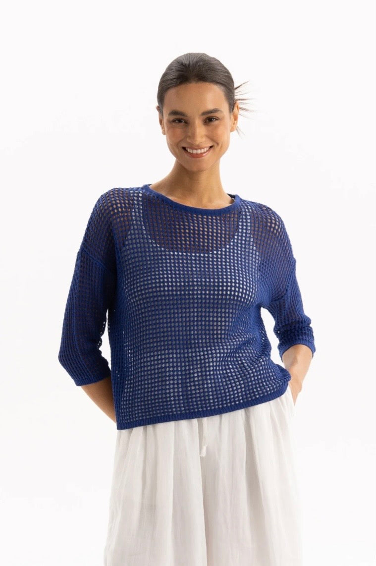 Rebe Top - Cobalt