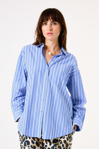 Provence Shirt - Blue Stripe