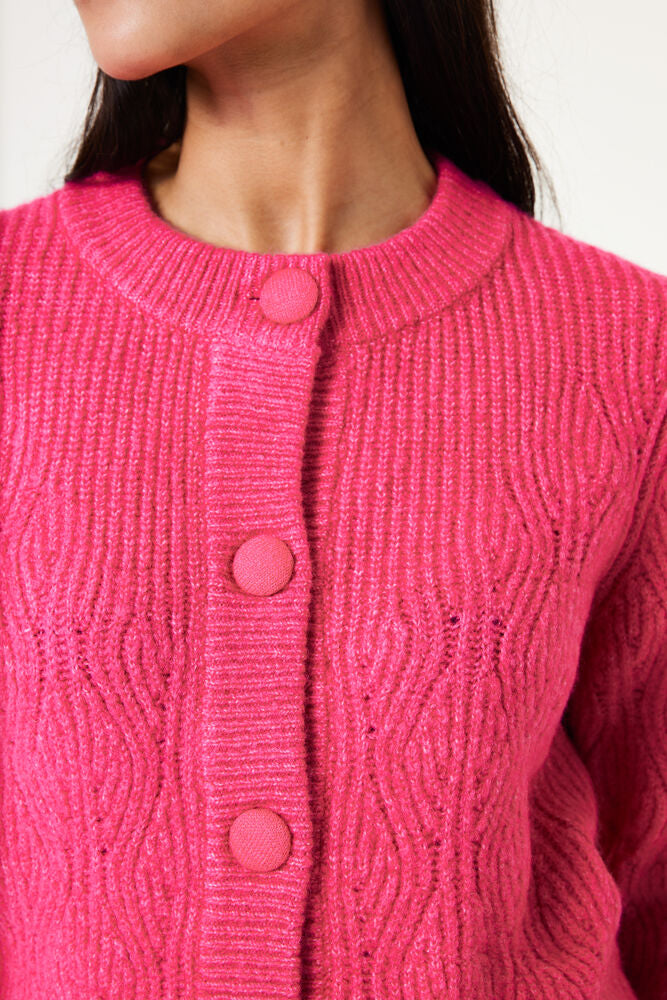 Bright Rose Cardigan