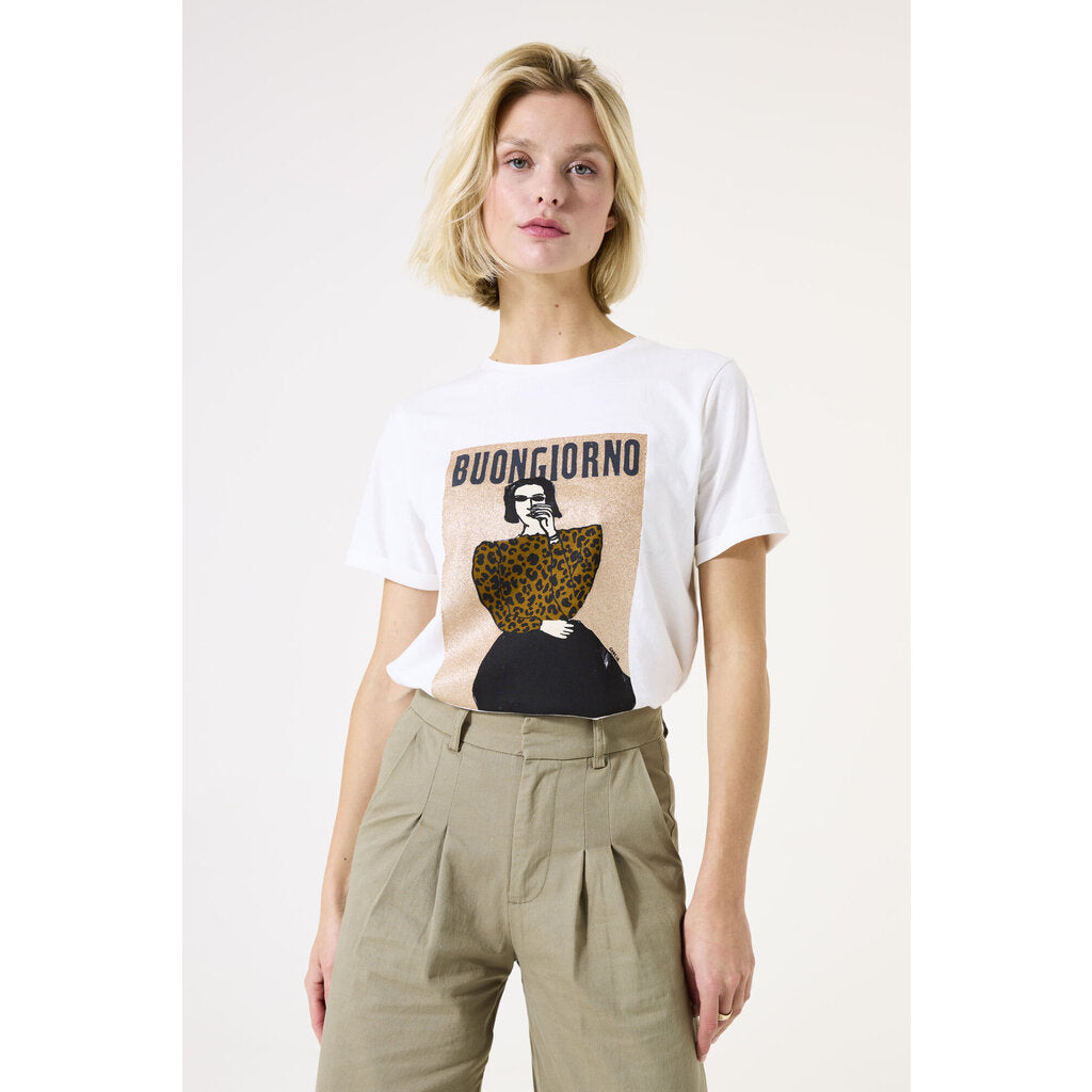 Buongiorno Ecru Tee