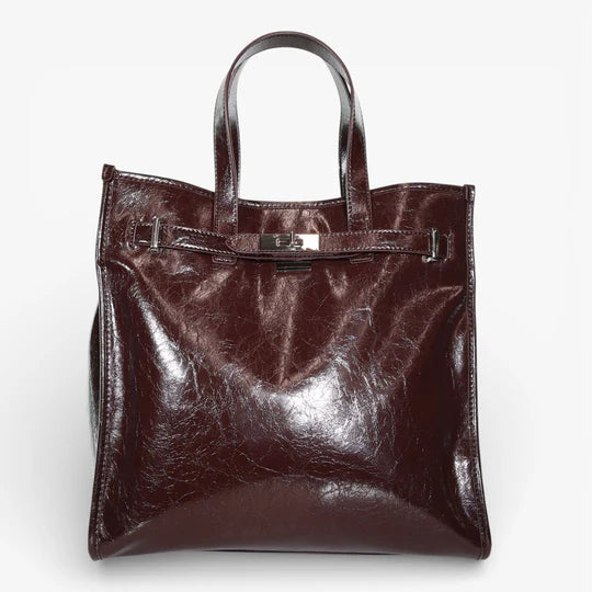 The Chalmers Tote - Cafe Crinkle