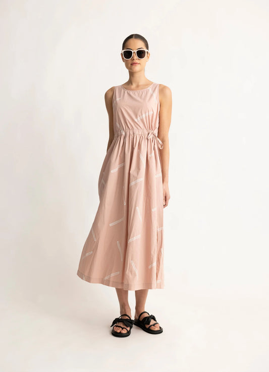 Como Dress - Pink Pattern