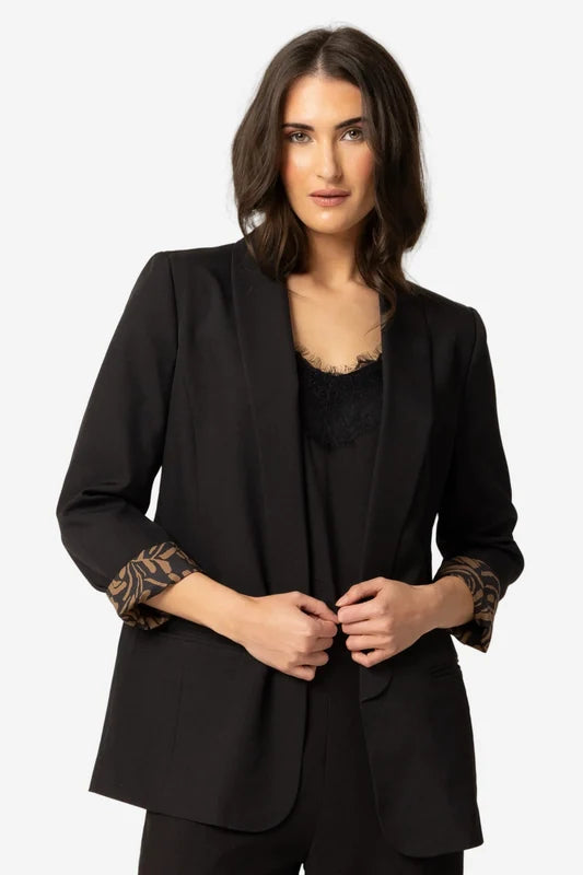Bella Boyfriend Blazer - Black