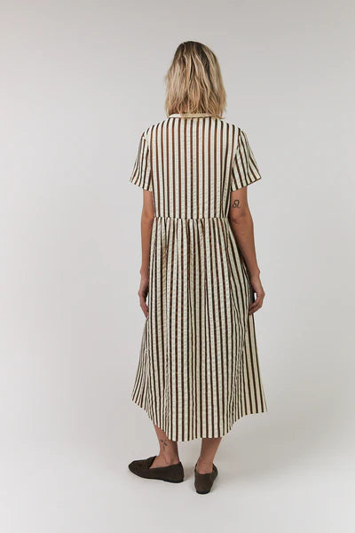 Aliya Maxi Dress - Dark Mokka