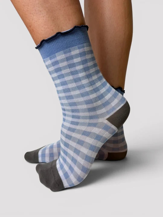 Picnic Socks - Blueberry