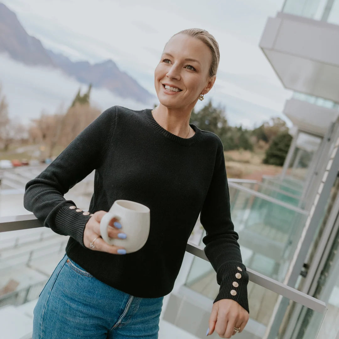 Anne Women’s Sweater - Black