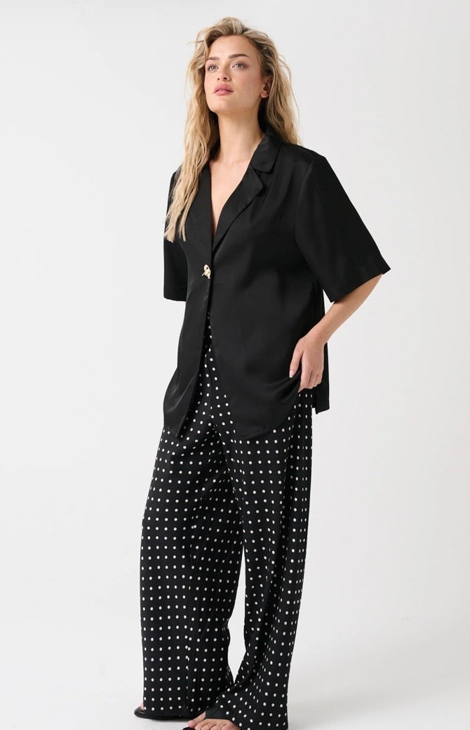 Sable Shirt - Black/Gold