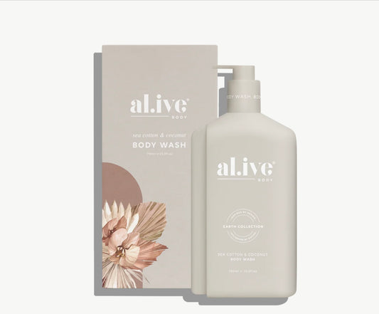 750ml Body Wash - Sea Cotton & Coconut