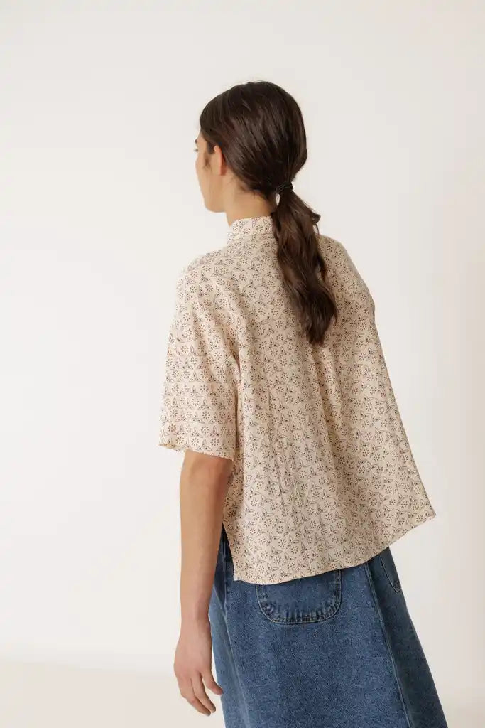 Boxy Shirt - Crudo Print