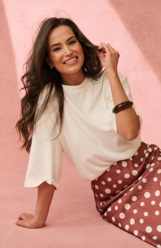 Solana Tee - White