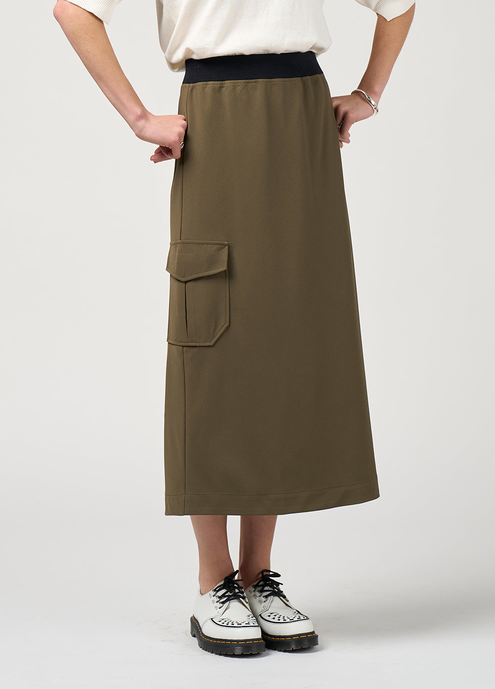 Cavalry Skirt - Khaki