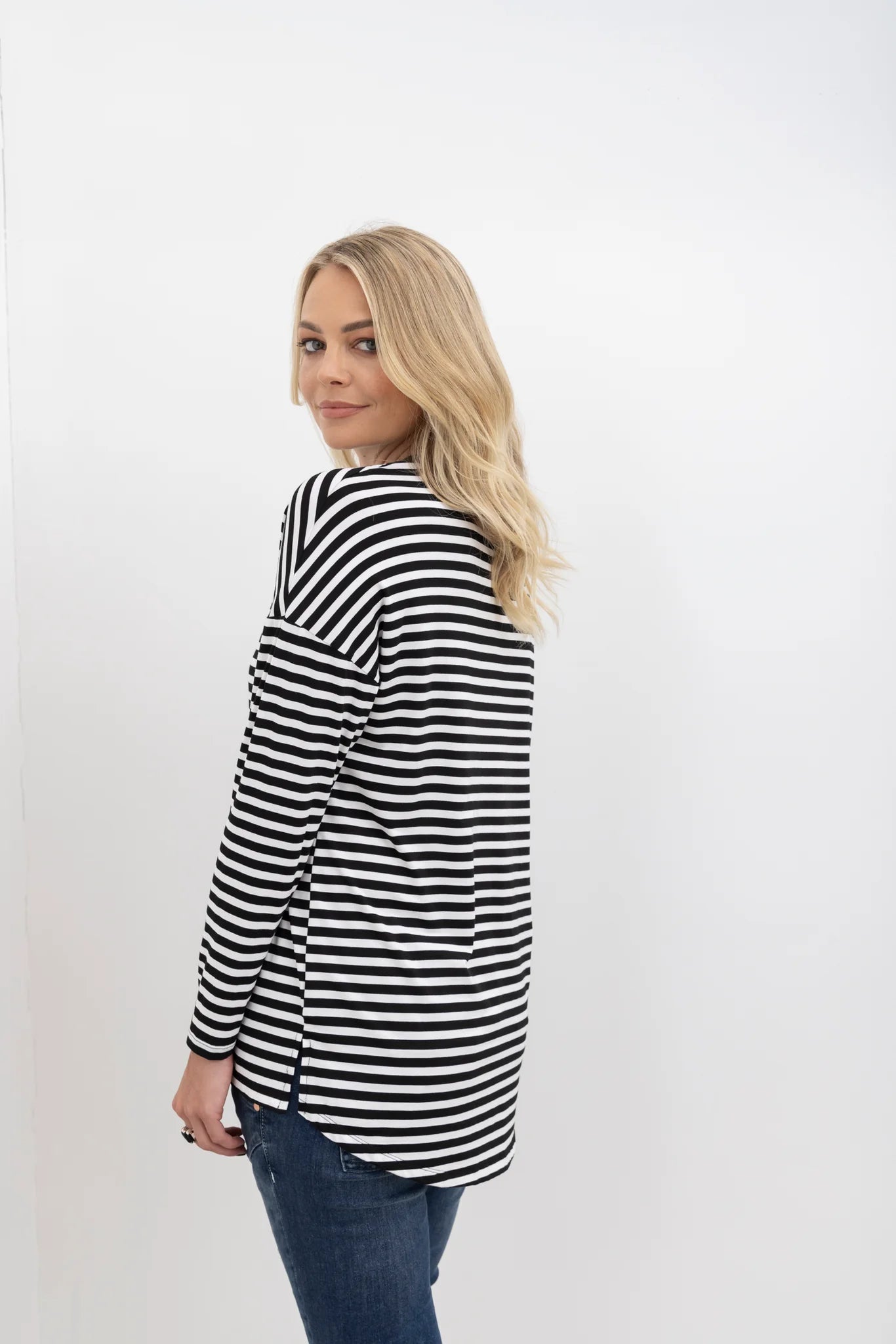 Mee Longsleeve Tee - Stripe