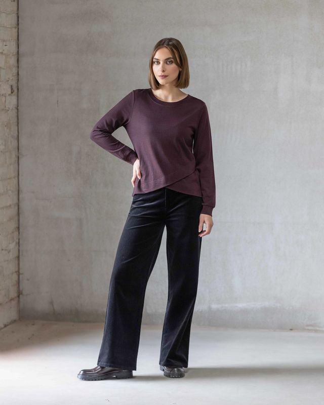 Remy Merino Top - Berry