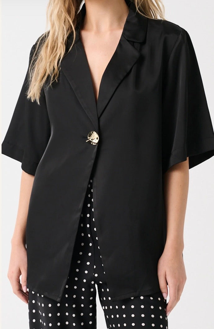 Sable Shirt - Black/Gold