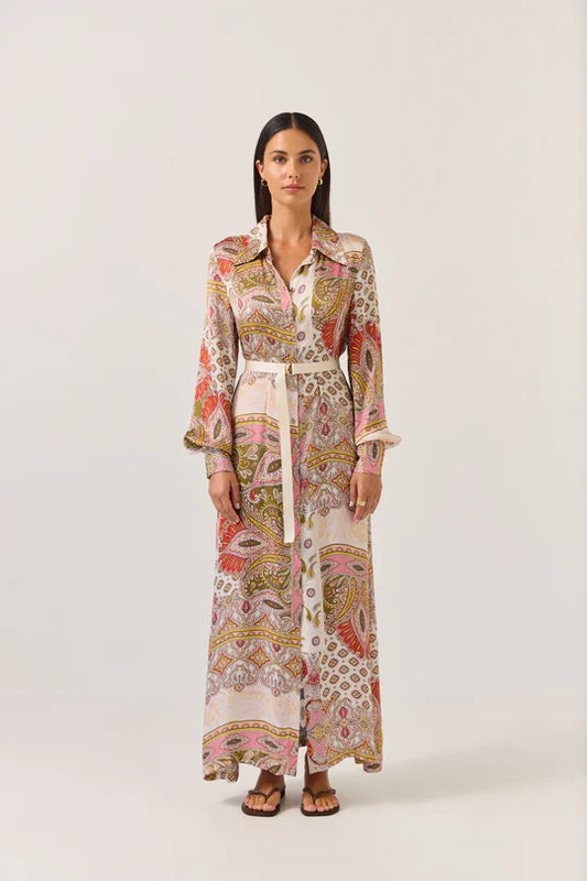 Mala Dress - Sunset Paisley